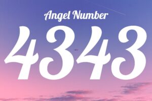 エンジェルナンバー【4343】の意味。片思いや復縁、金運の意味