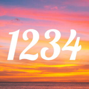 エンジェルナンバー【1234】の意味！恋愛、復縁、離婚、金運、転職などの意味