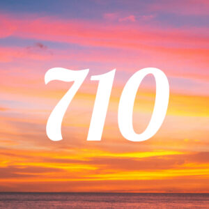 エンジェルナンバー【710】は最強？復縁、ツインレイの意味と実践編